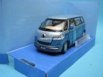 Volkswagen Microbus 2001 modrý 1:43 Cararama 